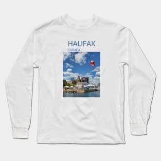 Halifax Nova Scotia Canada Souvenir Gift for Canadian Citizens T-shirt Apparel Mug Notebook Tote Pillow Sticker Magnet Long Sleeve T-Shirt